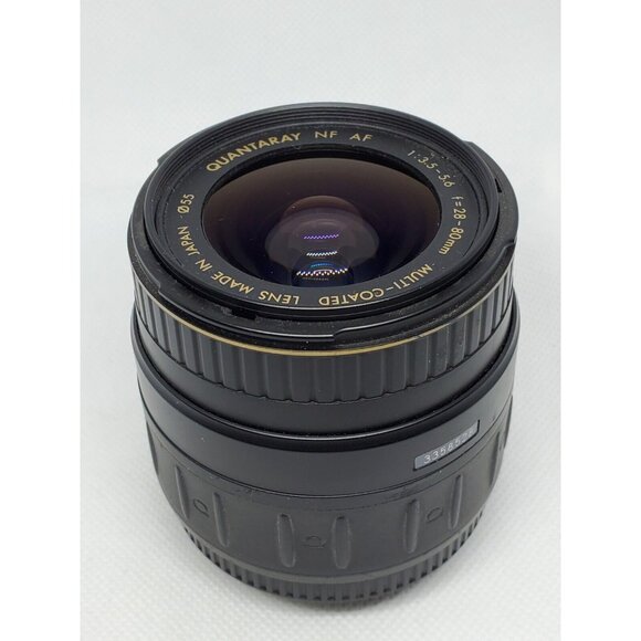 Vintage Quantaray NF AF 1:3.5-5.6 F=28-80mm Multi-Coated Lens Made In Japan - Picture 11 of 11